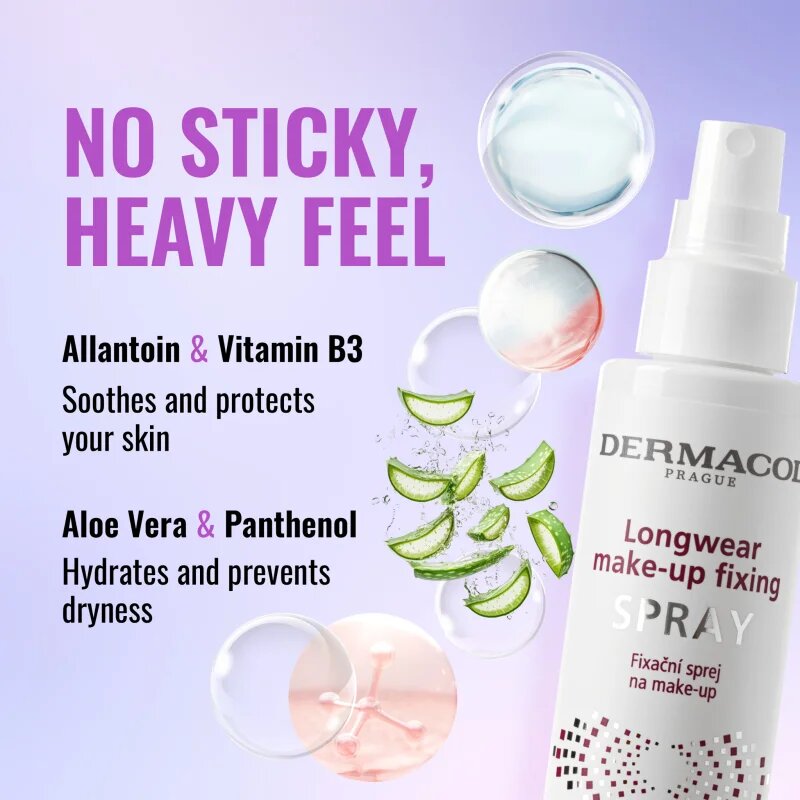 Dermacol Longwear Make-up Fixing Spray pršilo za fiksiranje make-upa 100 ml