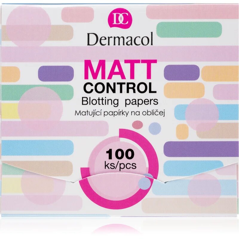 Dermacol Matt Control papirčki za matiranje 100 kos