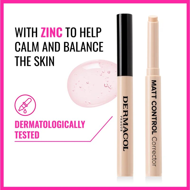 Dermacol Matt Control prekrivni korektor odtenek 01 1.1 g