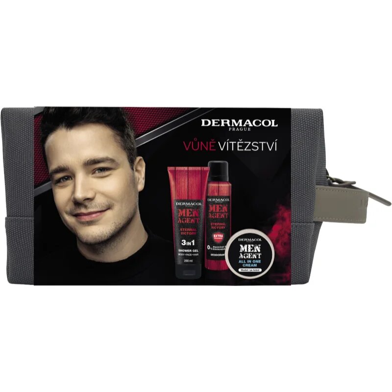Dermacol Men Agent Eternal Victory darilni set za vsakodnevno uporabo za moške