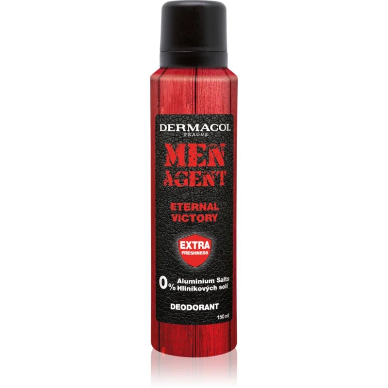 Dermacol Men Agent Eternal Victory deodorant v pršilu brez vsebnosti aluminija za moške 150 ml