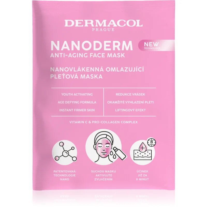 Dermacol Nanoderm pomlajevalna maska za obraz 1.8 g