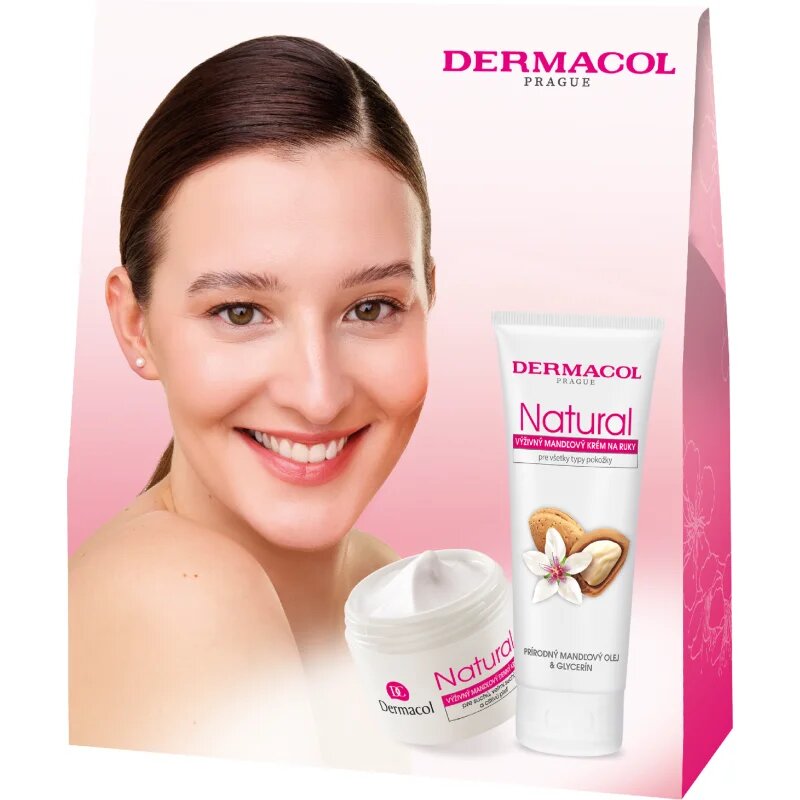 Dermacol Natural darilni set z mandljevim oljem