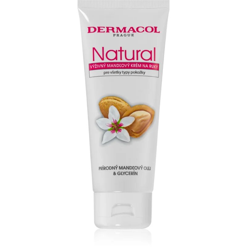 Dermacol Natural hranilna mandljeva krema za roke in nohte 100 ml