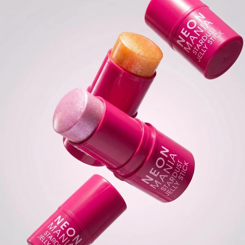 Dermacol Neon Mania gelast osvetljevalec v paličici odtenek 02 Fairy Flame 8 g