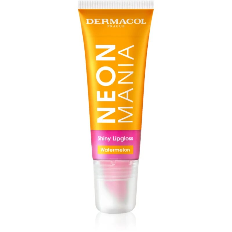 Dermacol Neon Mania sijaj za ustnice v tubici odtenek Watermelon 10 ml