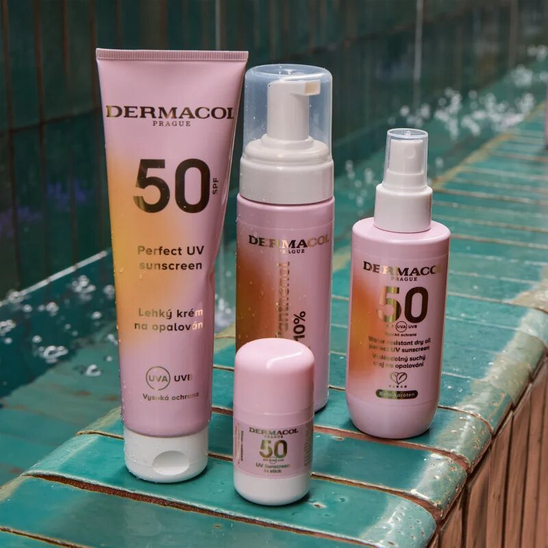 Dermacol Sun krema za sončenje v paličici vodoodporna SPF 50 15 g