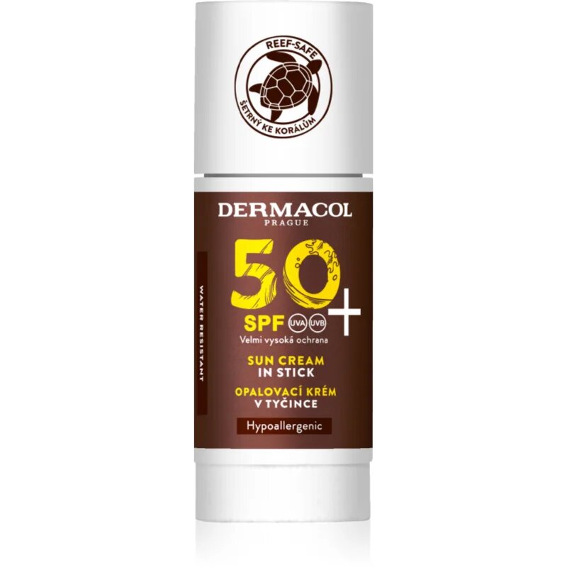 Dermacol Sun Water Resistant krema za sončenje v paličici SPF 50+ 24 g