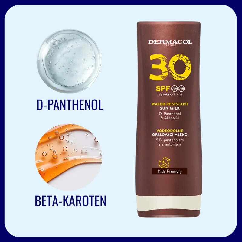 Dermacol Sun Water Resistant vodoodporno mleko za sončenje SPF 30 200 ml
