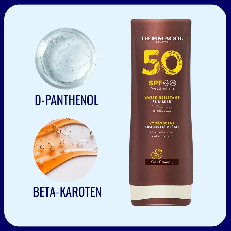 Dermacol Sun Water Resistant vodoodporno mleko za sončenje SPF 50 200 ml