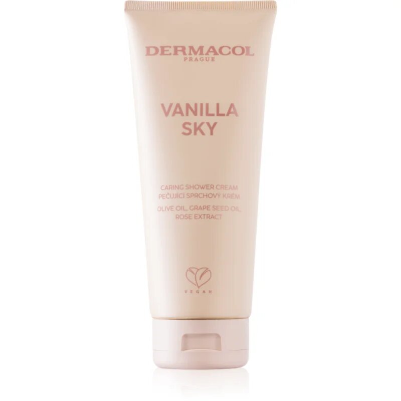 Dermacol Vanilla Sky odišavljena krema za prhanje 200 ml