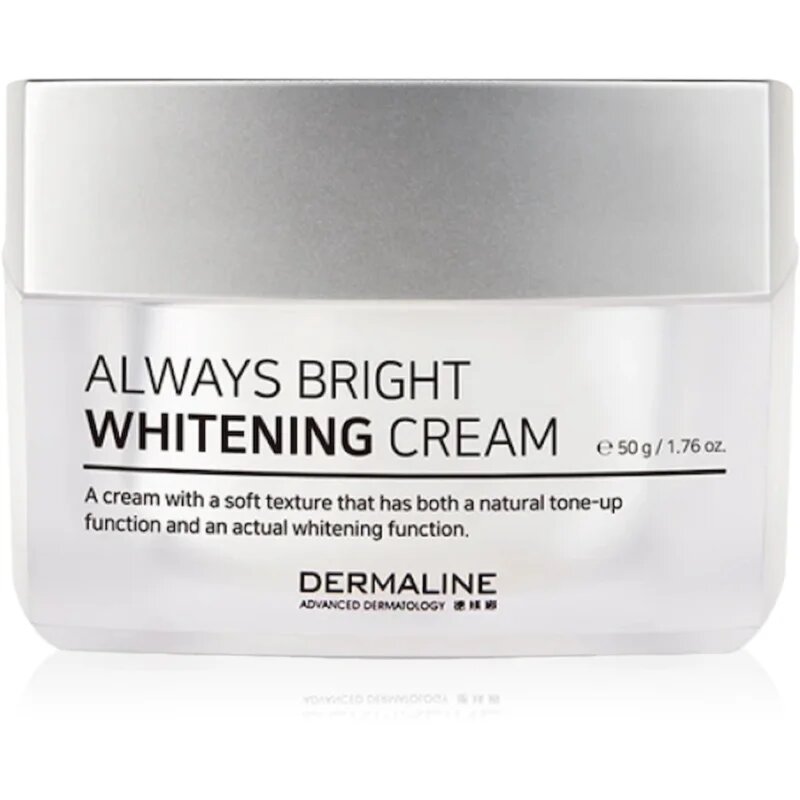 Dermaline Always Bright Whitening Cream posvetlitvena krema za obraz 50 g