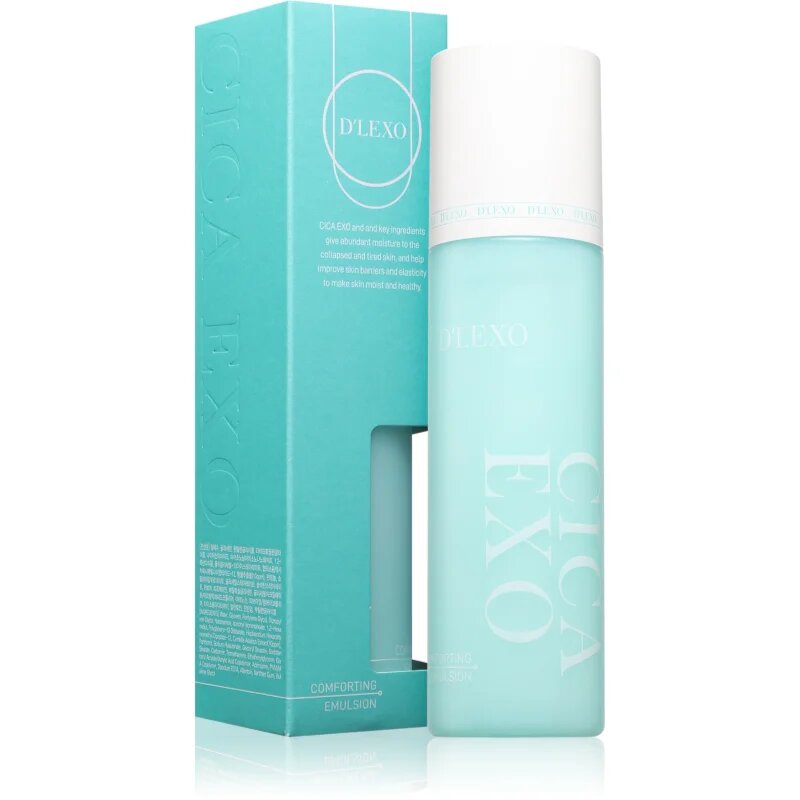 Dermaline D'LEXO Cica Exo Comforting Emulsion intenzivna vlažilna in pomirjevalna emulzija 200 ml