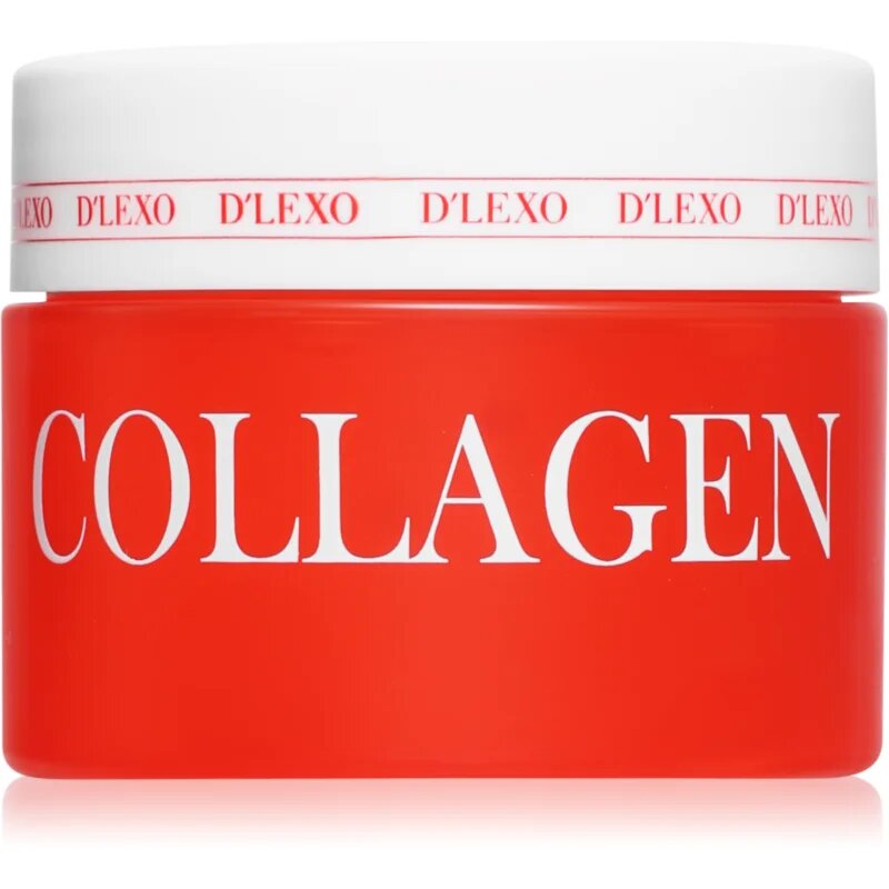 Dermaline D'LEXO Collagen Gel Cream vlažilna gel krema za obnovitev in hranjenje kože obraza 100 g