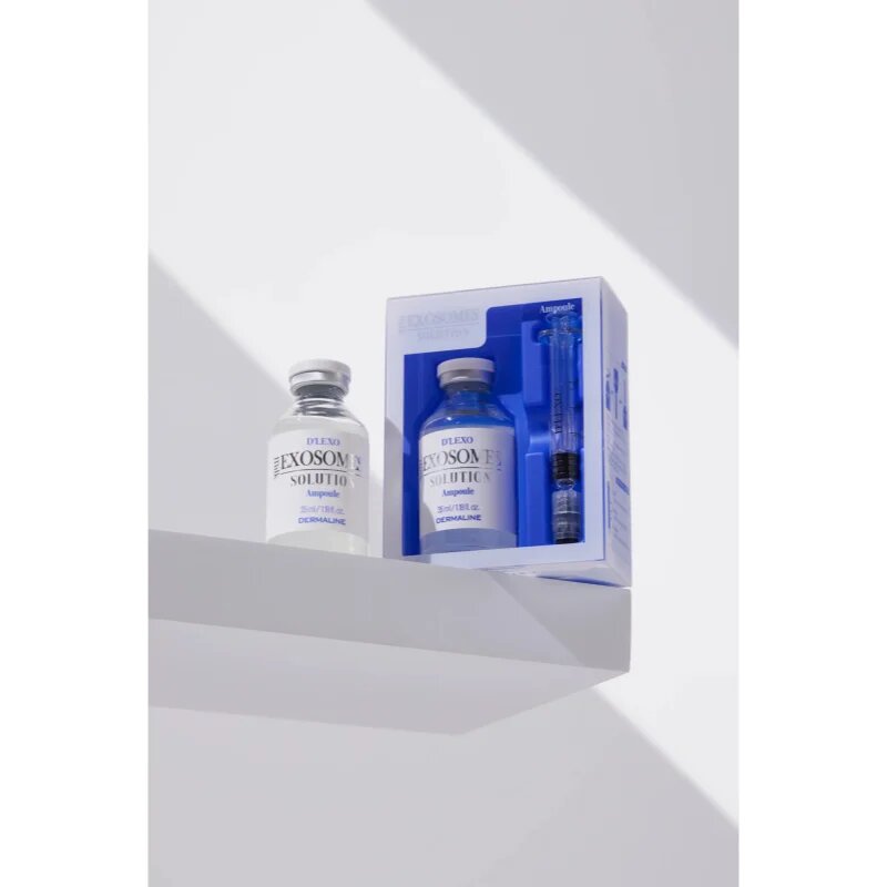 Dermaline D'LEXO Milk Exosome Solution Ampoule gladilni serum za obraz 35 ml