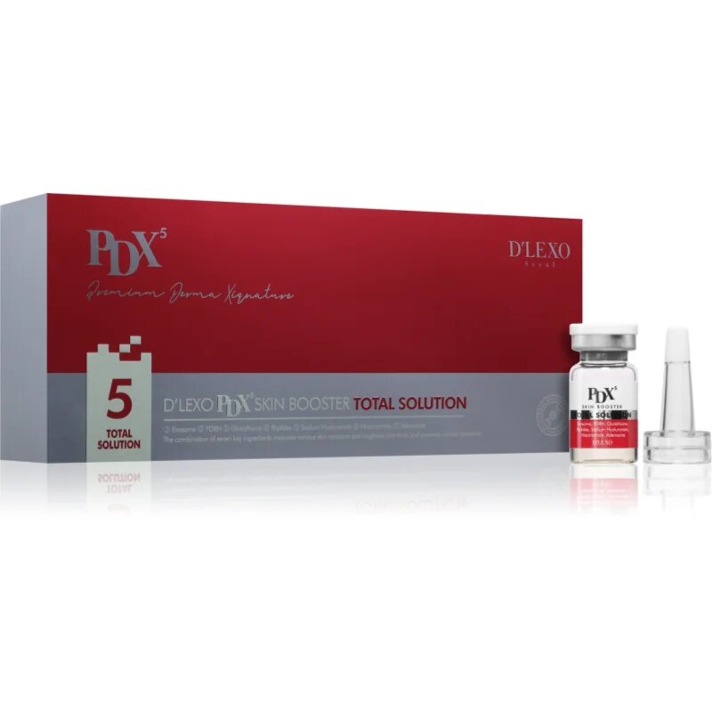 Dermaline D'LEXO PDX5 Skin Booster Total Solution intenzivna pomlajevalna kura 5x5 ml