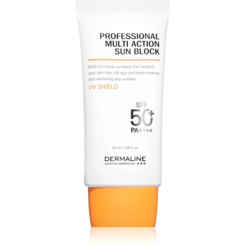 Dermaline Sun Care Professional Multi Action Sunblock SPF 50+ dnevna zaščitna krema SPF 50+ 50 ml