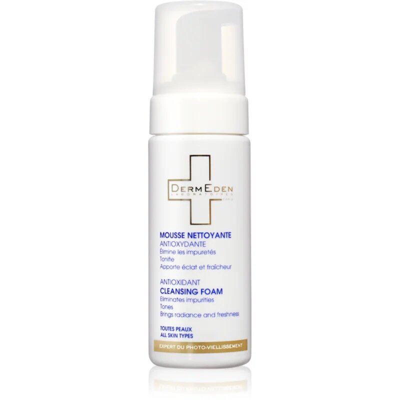 DermEden CLEANSERS Antioxidant Cleansing Foam razstrupljevalna čistilna pena 150 ml