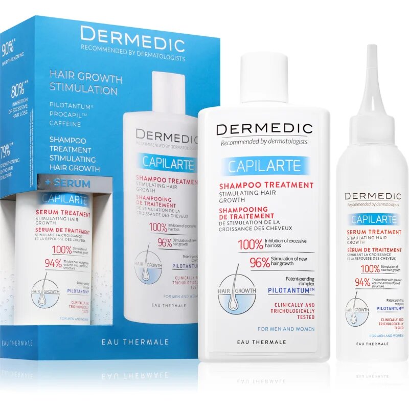Dermedic Capilarte Hair Growth darilni set za spodbujanje rasti las