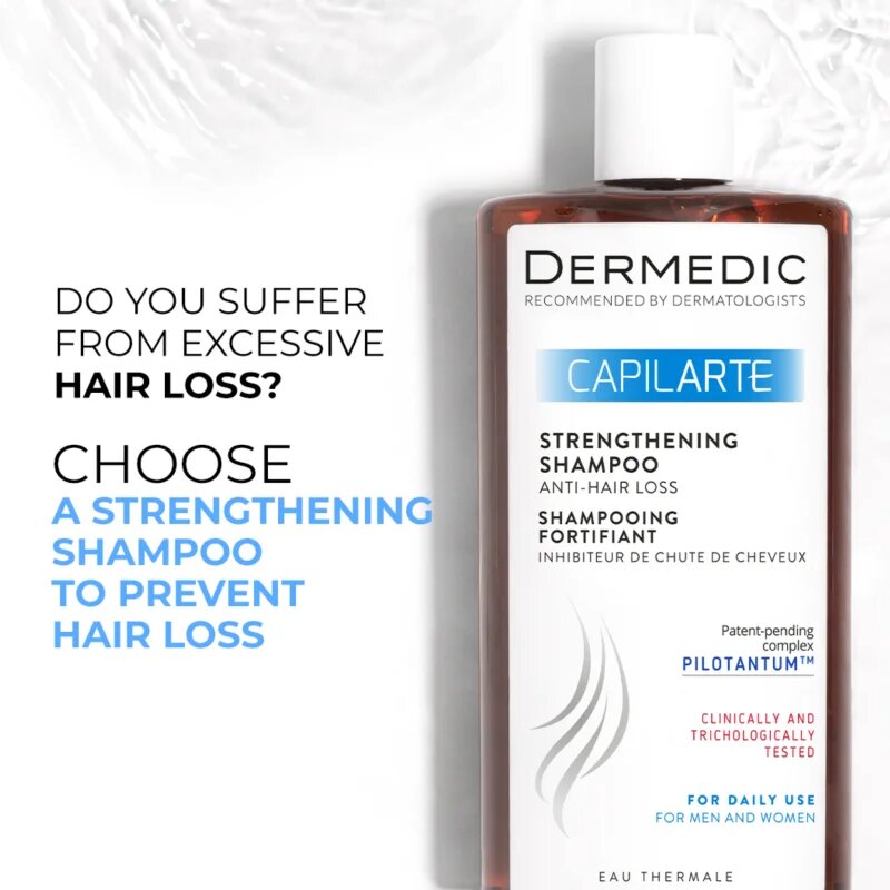 Dermedic Capilarte krepilni šampon proti izpadanju las 300 ml