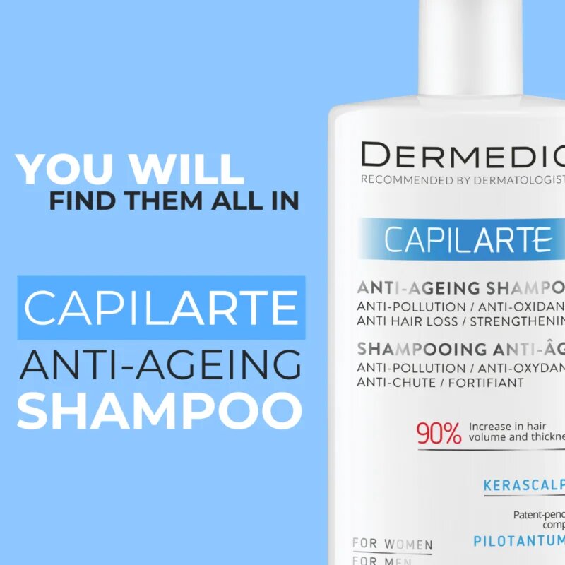 Dermedic Capilarte šampon proti staranju 300 ml