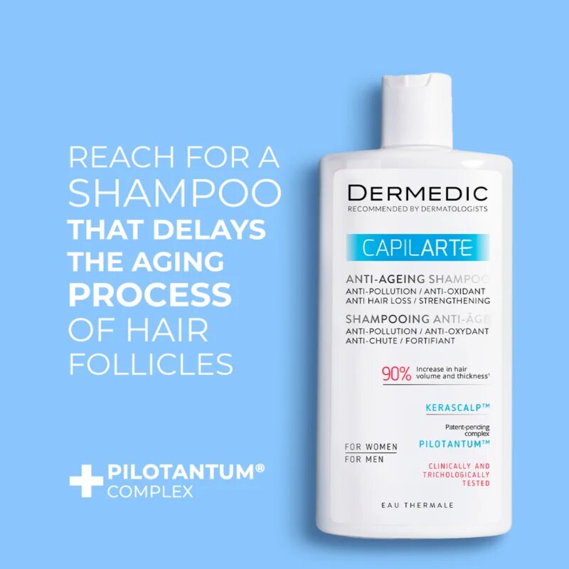 Dermedic Capilarte šampon proti staranju 300 ml