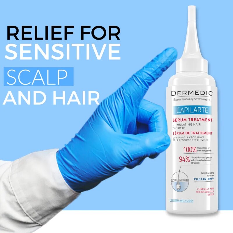 Dermedic Capilarte serum za spodbujanje rasti las z regeneracijskim učinkom 150 ml