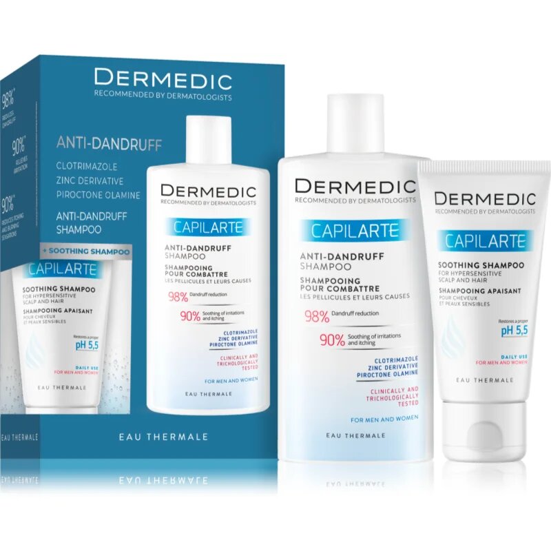 Dermedic Capilarte Set darilni set za lase 1 kos