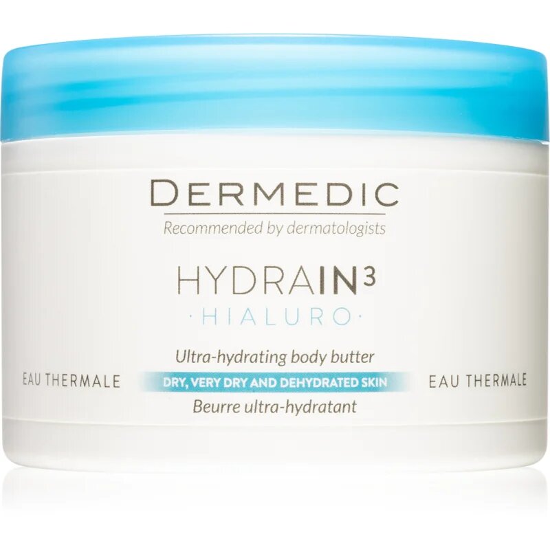 Dermedic Hydrain3 Hialuro intenzivno vlažilno maslo za telo 225 ml