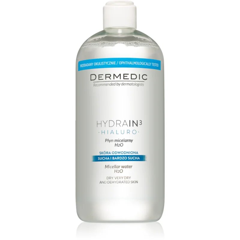 Dermedic Hydrain3 Hialuro micelarna voda 500 ml