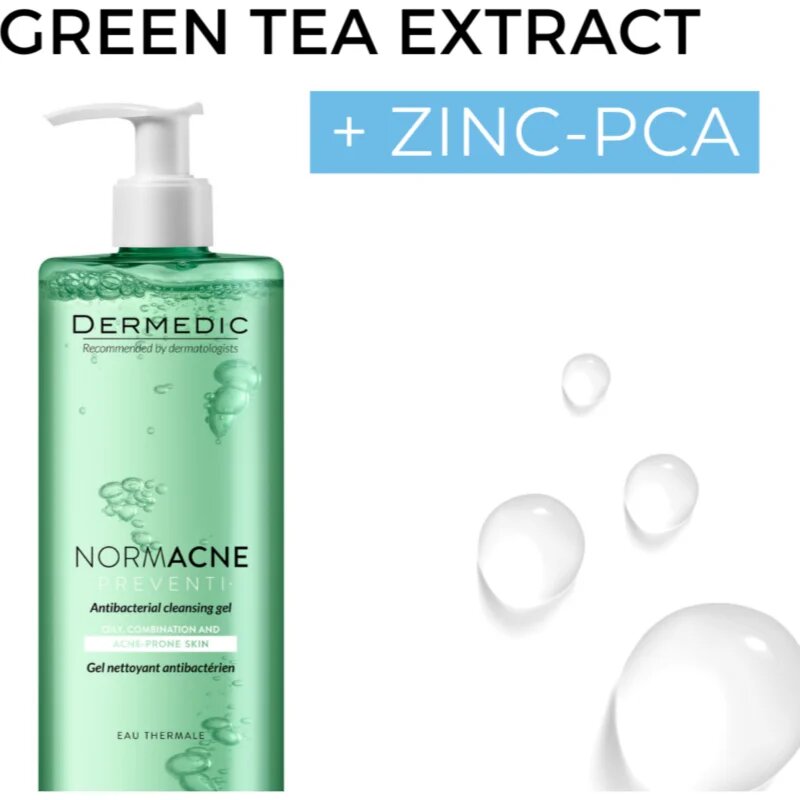 Dermedic Normacne čistilni gel za mešano do mastno kožo 500 ml