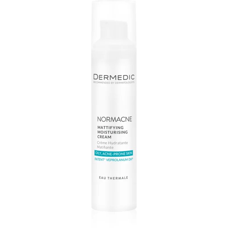 Dermedic Normacne Preventi vlažilna nega z mat učinkom za mastno in mešano kožo 40 ml