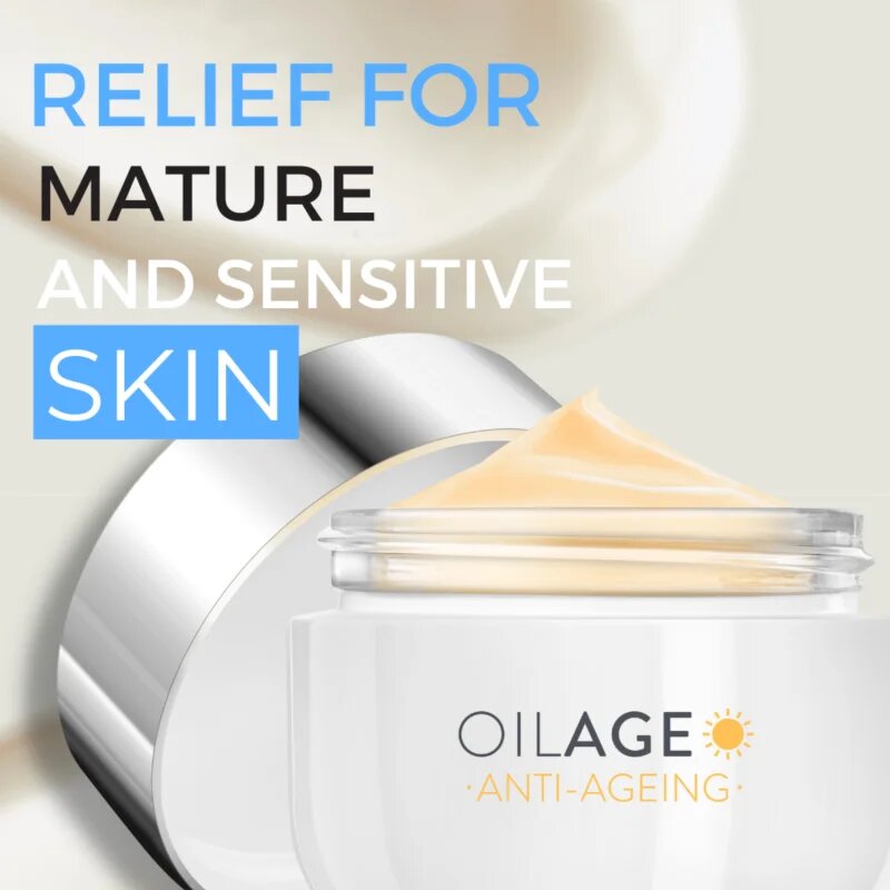 Dermedic Oilage Anti-Ageing hranilna dnevna krema za obnovo gostote kože 50 g