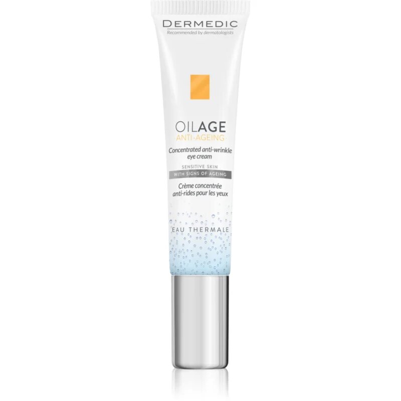 Dermedic Oilage Anti-Ageing koncentrirana krema za okolico oči proti gubam 15 g