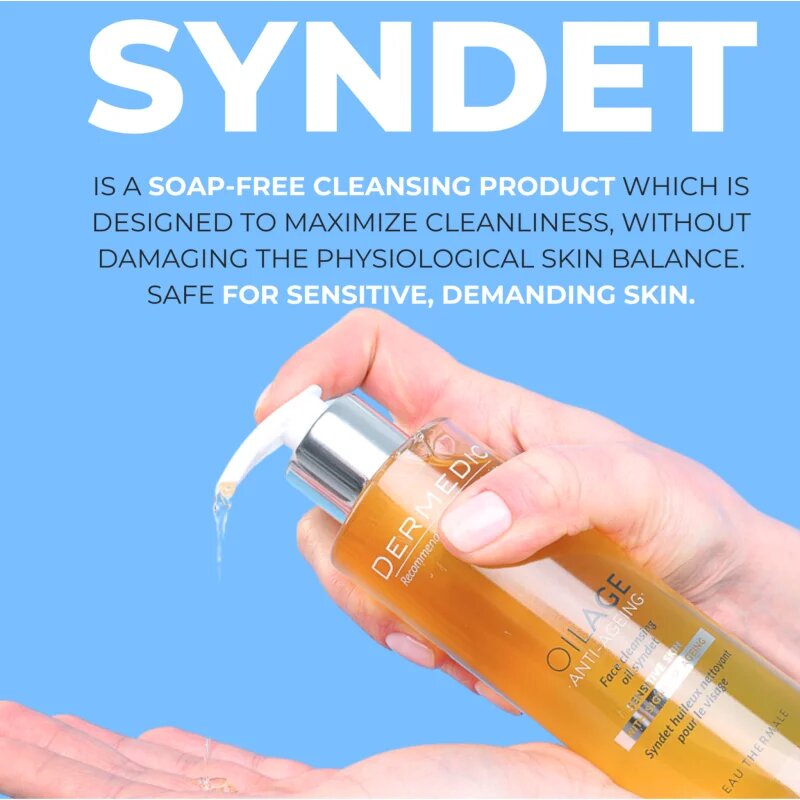 Dermedic Oilage Anti-Ageing oljasti sindet za umivanje obraza 200 ml