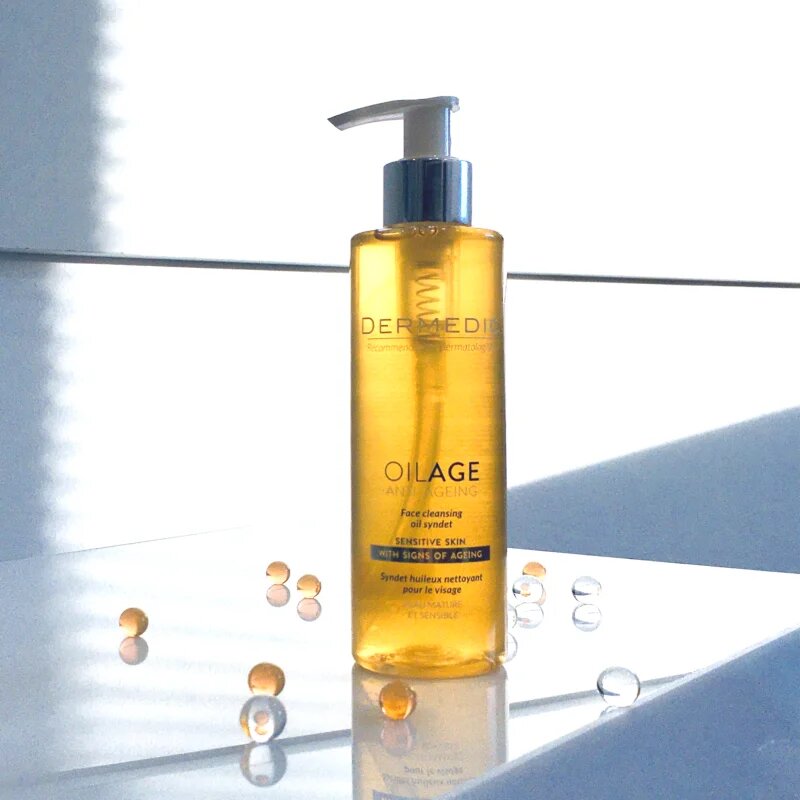 Dermedic Oilage Anti-Ageing oljasti sindet za umivanje obraza 200 ml