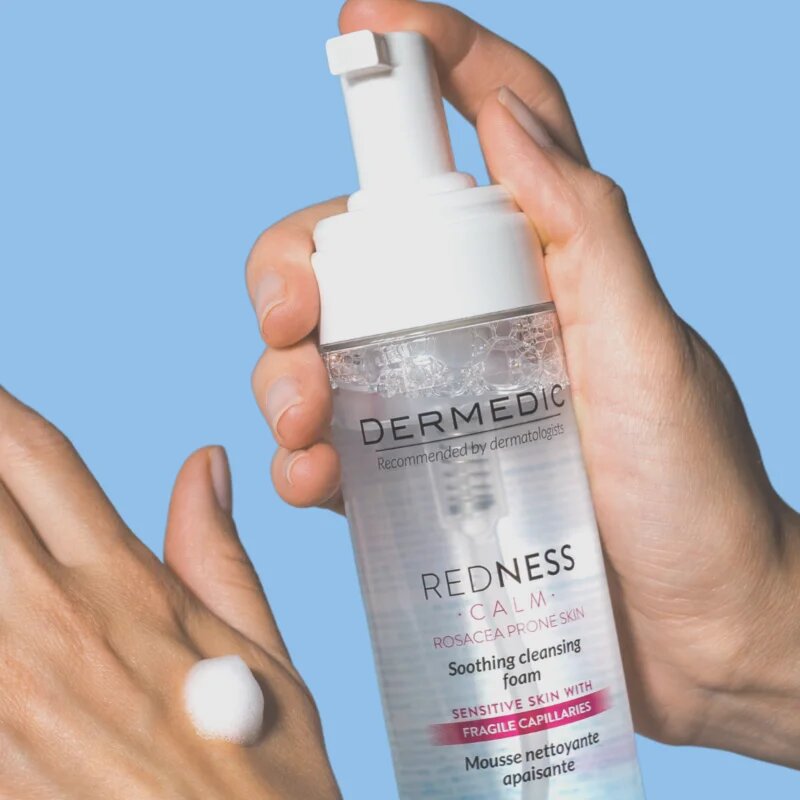 Dermedic Redness Calm pomirjevalna čistilna pena 150 ml