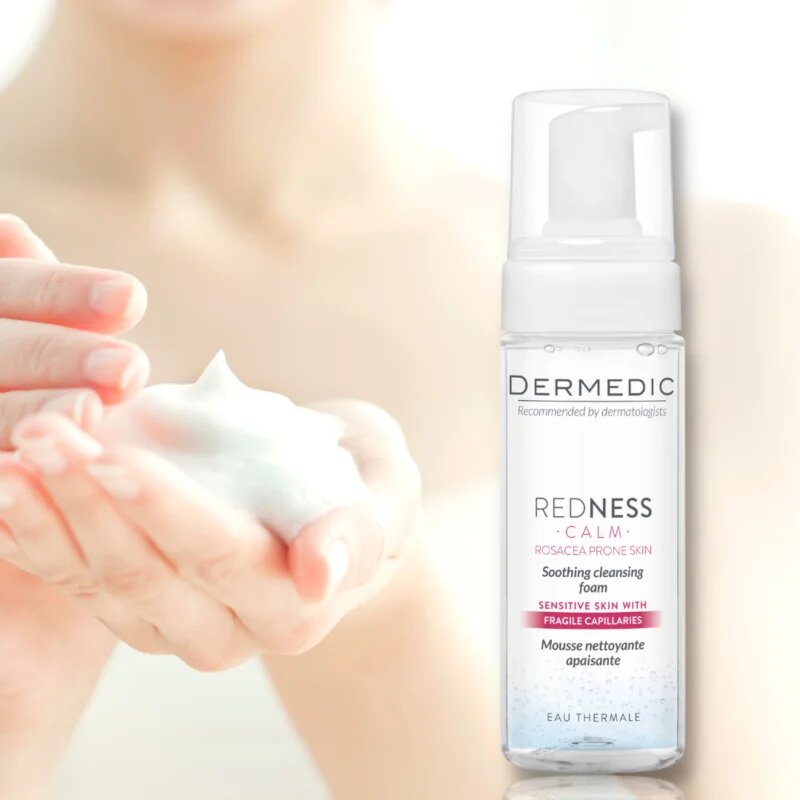 Dermedic Redness Calm pomirjevalna čistilna pena 150 ml