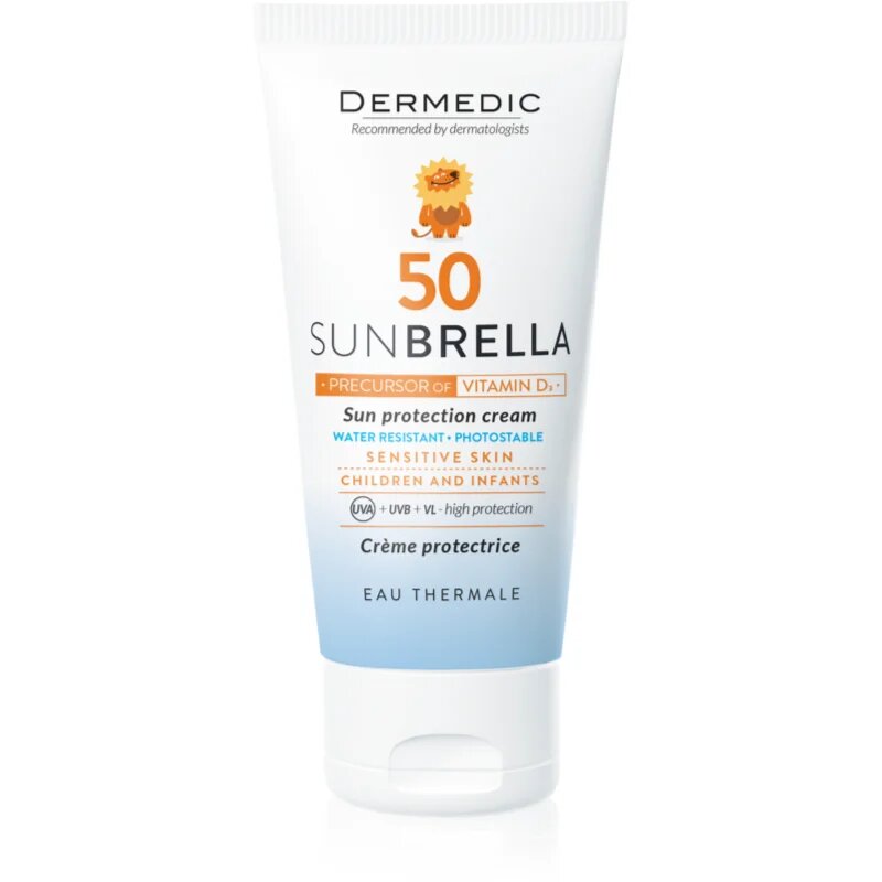 Dermedic Sunbrella Baby zaščitna krema za obraz SPF 50 50 g