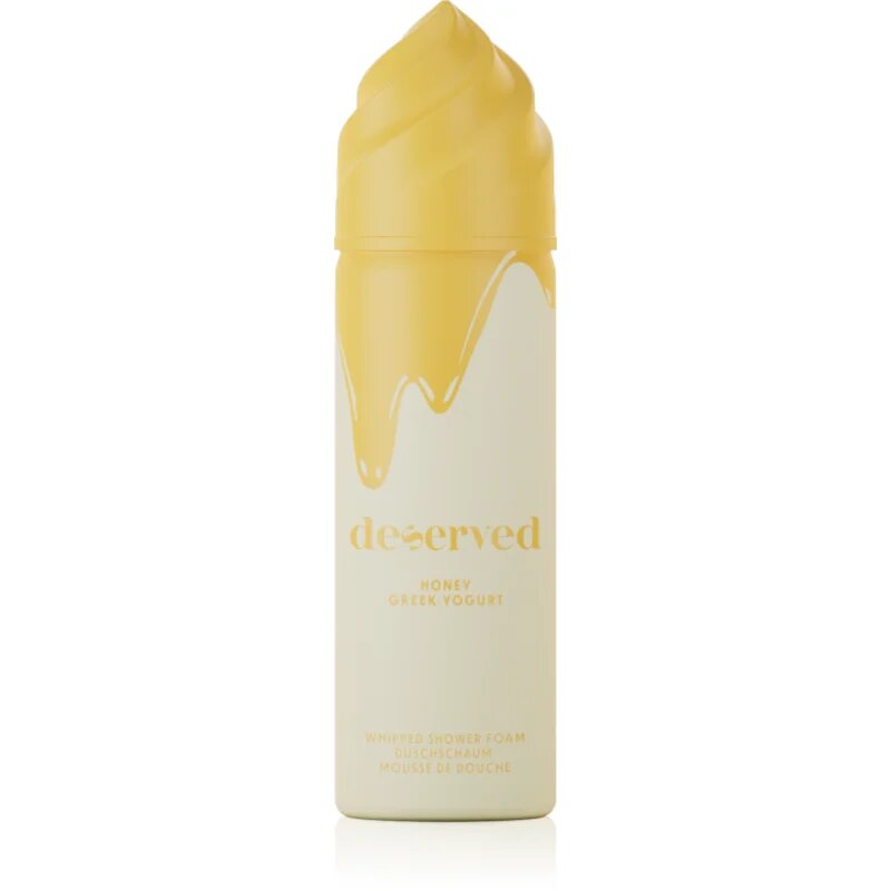 DESERVED Whipped Shower Foam Honey Greek Yogurt pena za prhanje za telo 100 ml