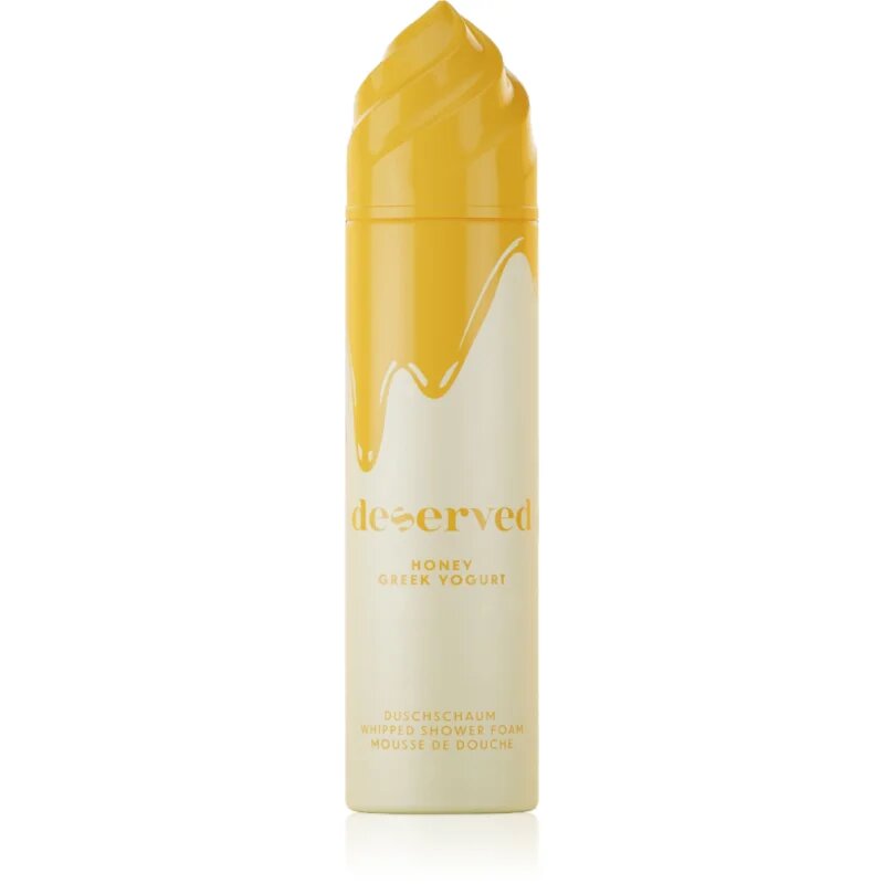 DESERVED Whipped Shower Foam Honey Greek Yogurt pena za prhanje za telo 250 ml