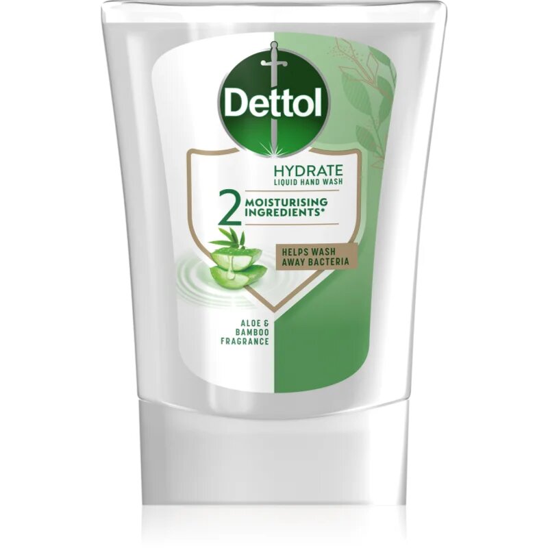 Dettol Hydrate Liquid Hand Wash polnilo za brezstični dozirnik mila Aloe Vera 250 ml