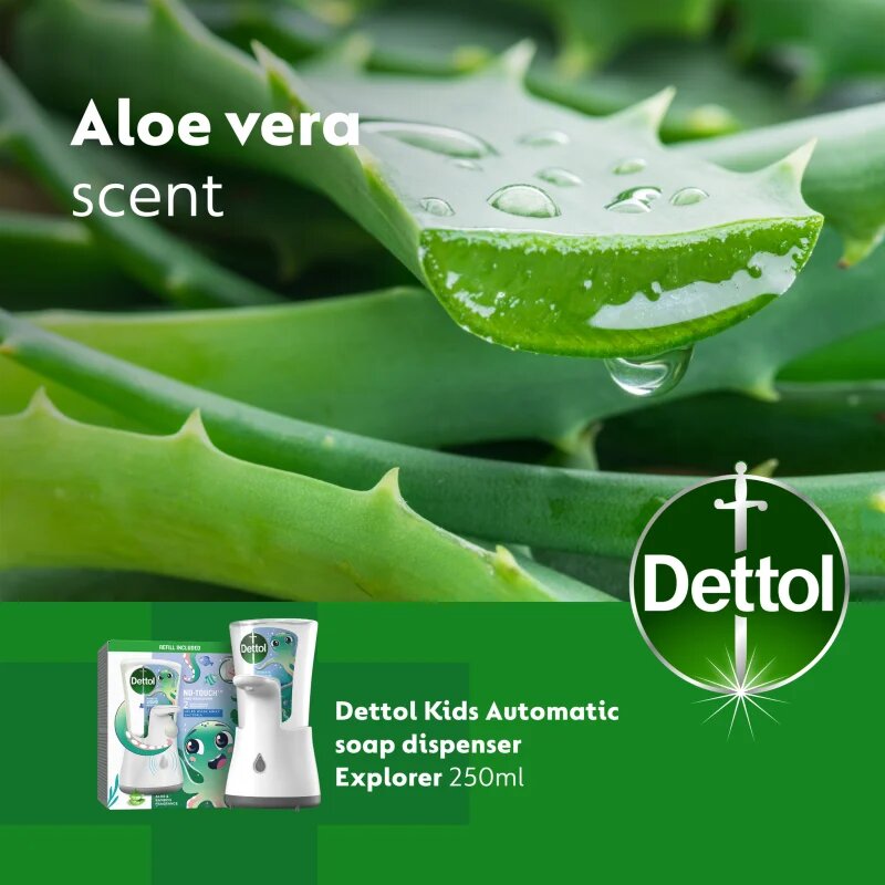 Dettol Kids No-Touch brezstični dozirnik mila 250 ml