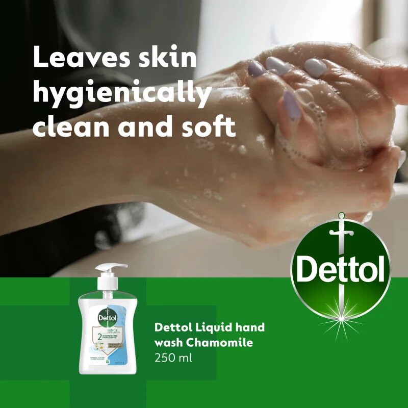 Dettol Soft on Skin Gentle Chamomile tekoče milo za roke 250 ml