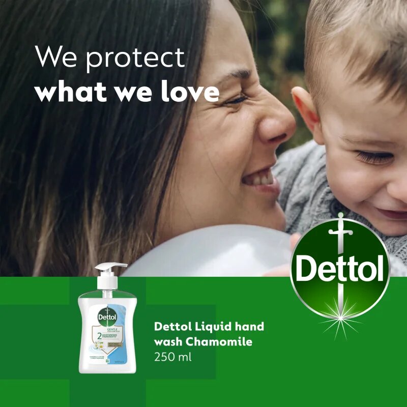 Dettol Soft on Skin Gentle Chamomile tekoče milo za roke 250 ml