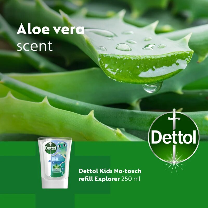 Dettol Soft on Skin Kids Explorer Power polnilo za brezstični dozirnik mila 250 ml