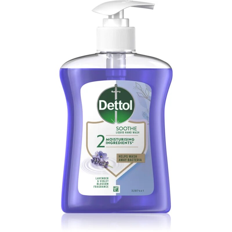 Dettol Soft on Skin Lavender tekoče milo za roke 250 ml