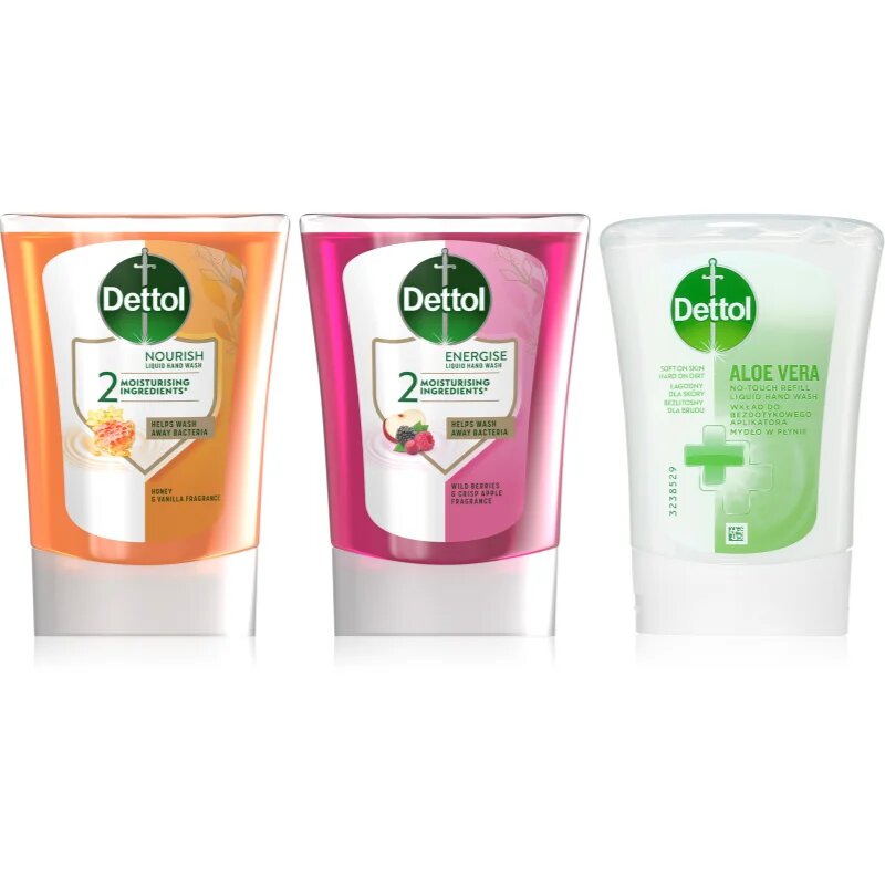 Dettol Wild Berries & Crisp Apple Soft on Skin Antibacterial set za roke