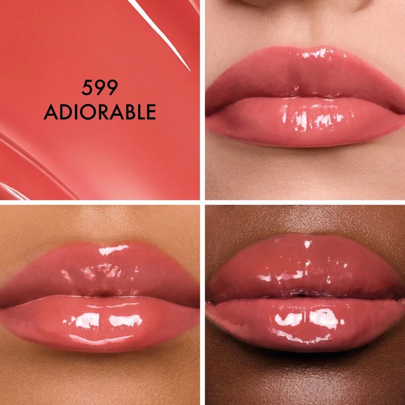 DIOR Addict Glass Lipstick vlažilna šminka za bleščeč sijaj odtenek 599 Aable 2.7 g