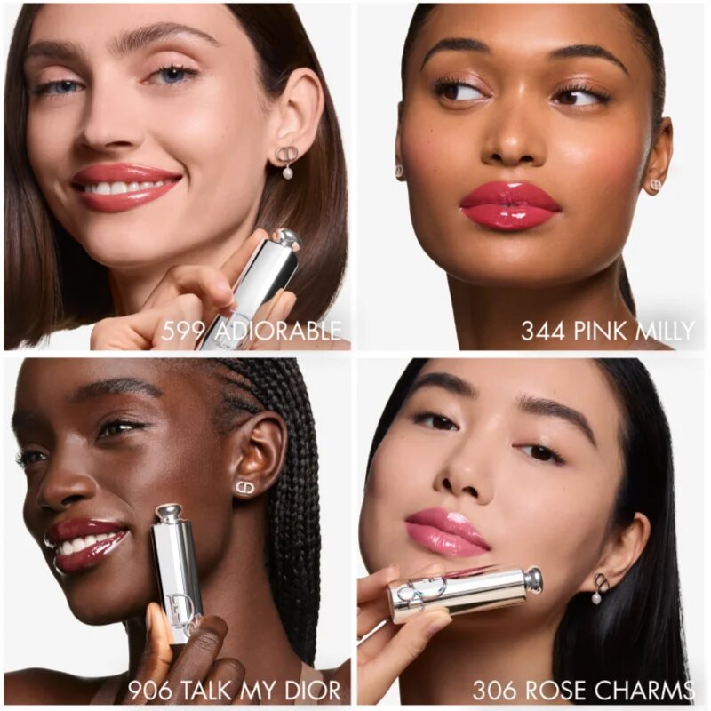 DIOR Addict Glass Lipstick vlažilna šminka za bleščeč sijaj odtenek 599 Aable 2.7 g